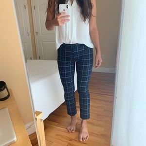 Banana Republic Sloan Skinny Pants in Windowpane